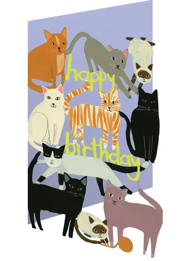 Copy of Happy Hounds Birthday Laser Cut Card