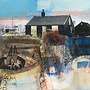 Prospect Cottage, Dungeness  Artist Square Card 117