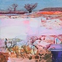Limestone Sunset Artist Square Card 117