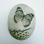 Butterfly Large Felt Pebble 003