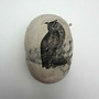 Owl Medium Felt Pebble 005