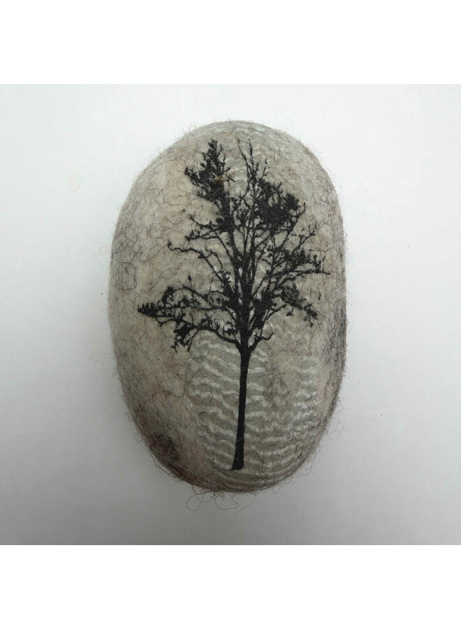 Tree Medium Felt Pebble 006