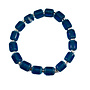 Bracelet Glass Tubes blue - 0.19