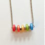 Necklace Capsule Rainbow - 0.6