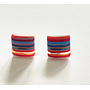 Stripe Multi colour Square Stud Earring 45