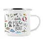 Boats  Enamel Graphics Mug