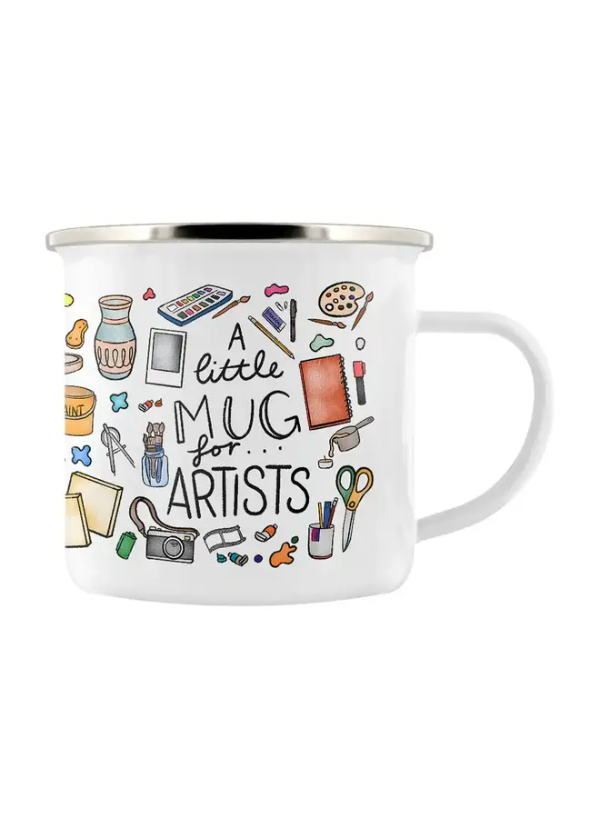 Artists  Enamel Graphics Mug