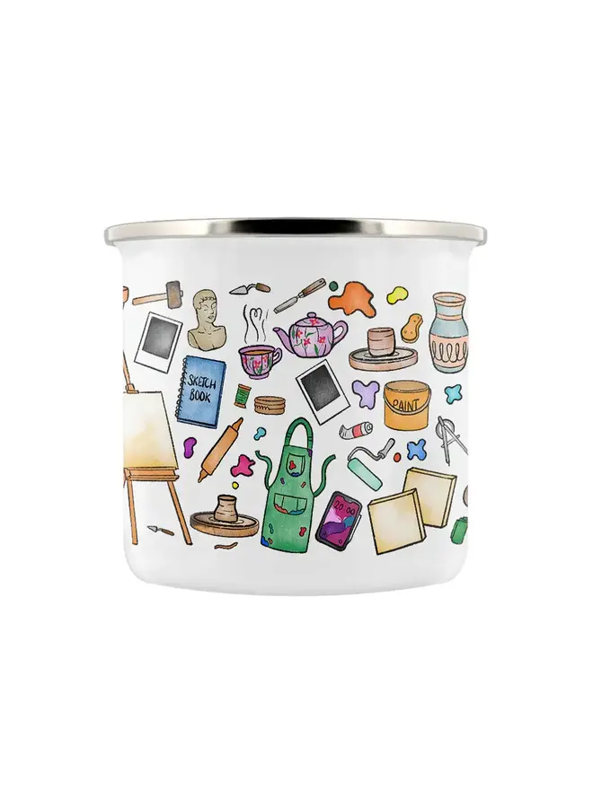 Artists  Enamel Graphics Mug