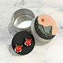 Boucles d'oreilles Tiger Tiny Stud en bambou 47