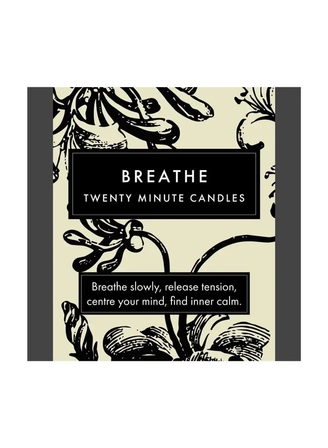 Breathe - Botanical Little Box of Beeswax Candles 33