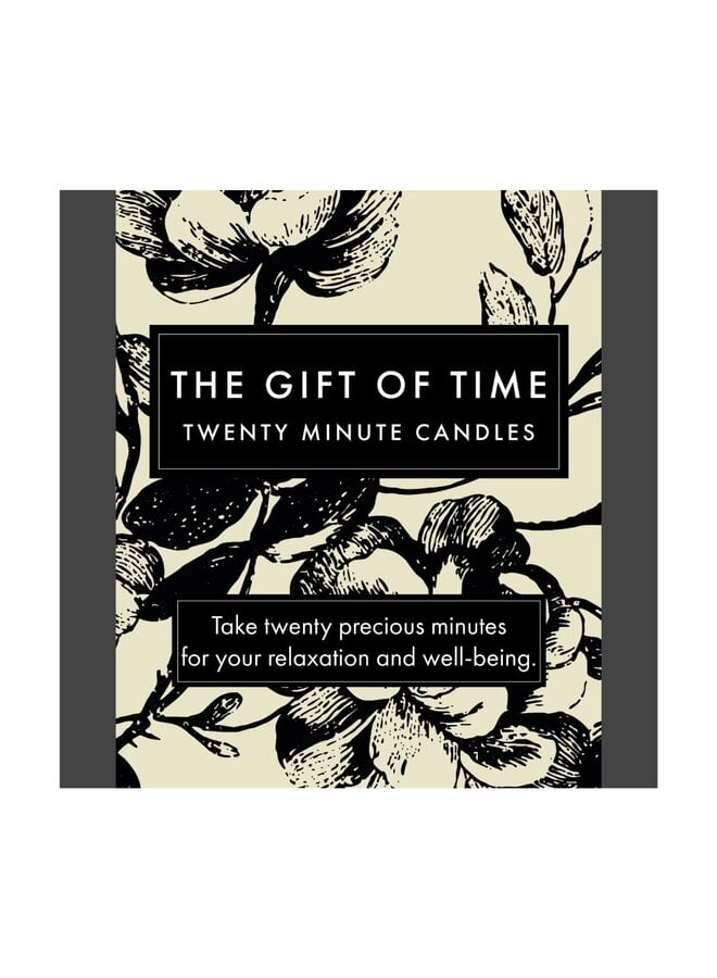 The Gift of Time - Botanical Little Box of Beeswax Candles 45