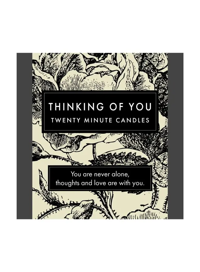 Thinking of You - Botanical Little Box of Beeswax Candles 45