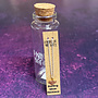 Bee Gold on  Silver Necklace  in a Bottle 43