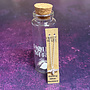 Abeja en collar de plata dentro de una botella 48