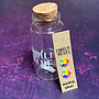 Rainbow Daisy Tiny Silver Stud in a Bottle 26