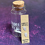 Owl  Tiny Silver Stud in a Bottle 30