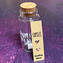Heart Tiny Silver Stud in a Bottle 34