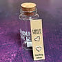 Heart Open  Tiny Silver Stud in a Bottle 23