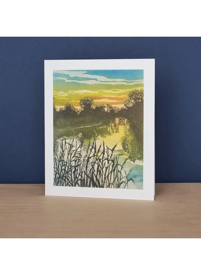 Morning Has Broken card by Sally Winter