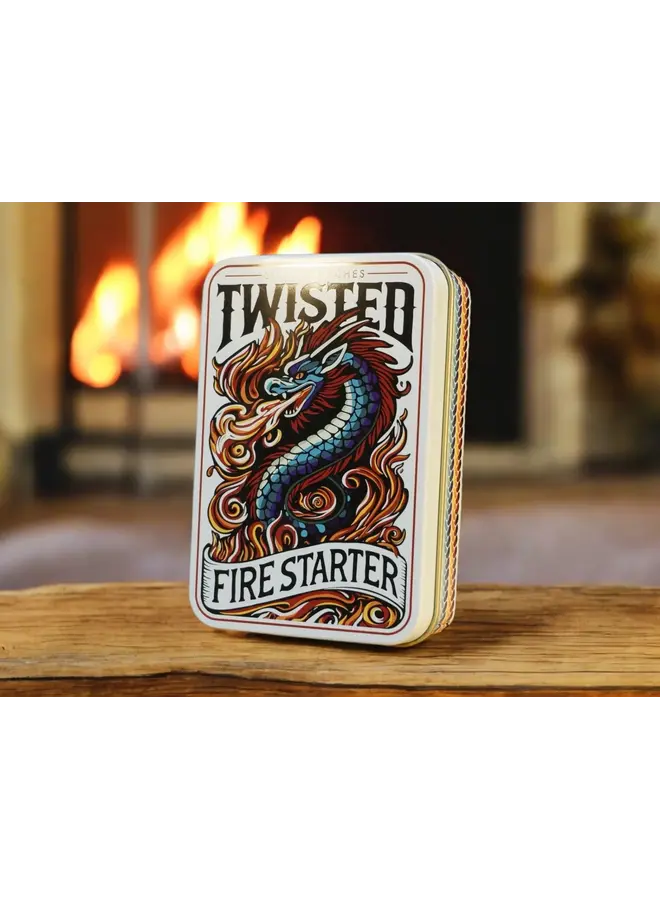 Long Match Tin - Twisted Fire starter