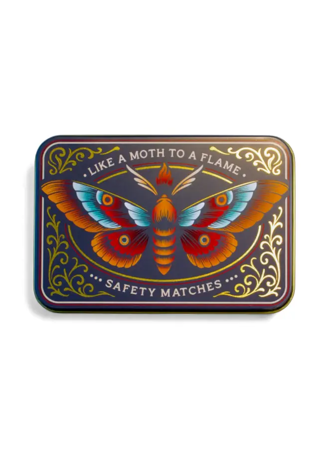 Long Match Tin - Like a Moth to a Flame 02