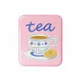 Tea Bag Tin- Tea & Biccy - Pink 12