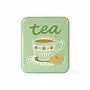 Tea Bag Tin- Tea & Biccy - Sage Green 13