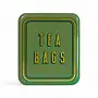 Boîte de sachets de thé - « Sachets de thé » - Vert olive 18