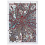 Manchester 1924 Ordnance Survey Map T Towel
