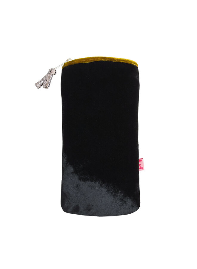 Black Velvet Glasses Purse 182