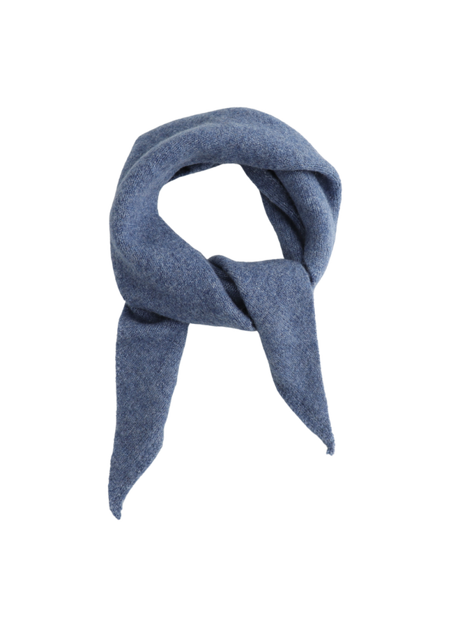 Triangle Scarf  Soft Blue 202