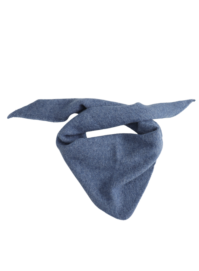 Triangle Scarf  Soft Blue 202