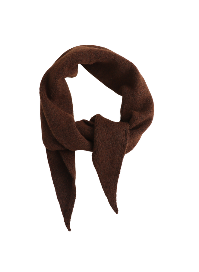 Triangle Scarf  Chocolate  205