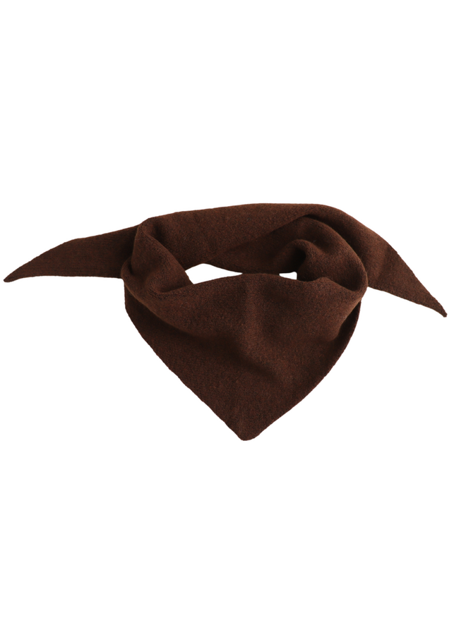 Triangle Scarf  Chocolate  205