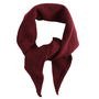 Triangle Scarf Dark Red 208