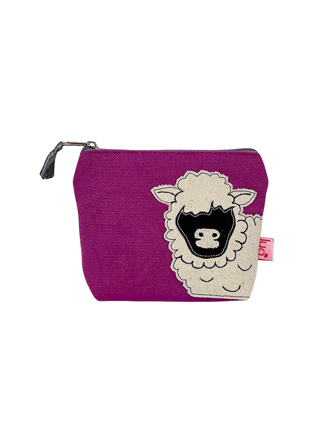 Sheep Mini Purse Cerise  217