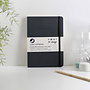 Charcoal Make A Mark Recycled Leather A5 Notebook 28