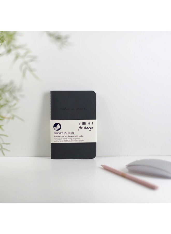 Charcoal Make A Mark A6 Pocket Journal