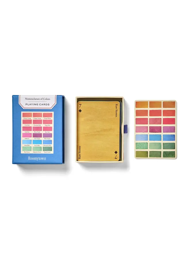Nomenclature of  Colours Playing Card Deck