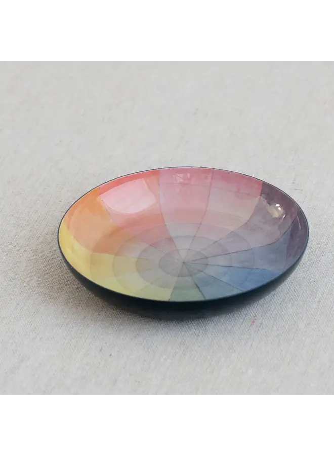 Colour Wheel  RoundEnamel Tray