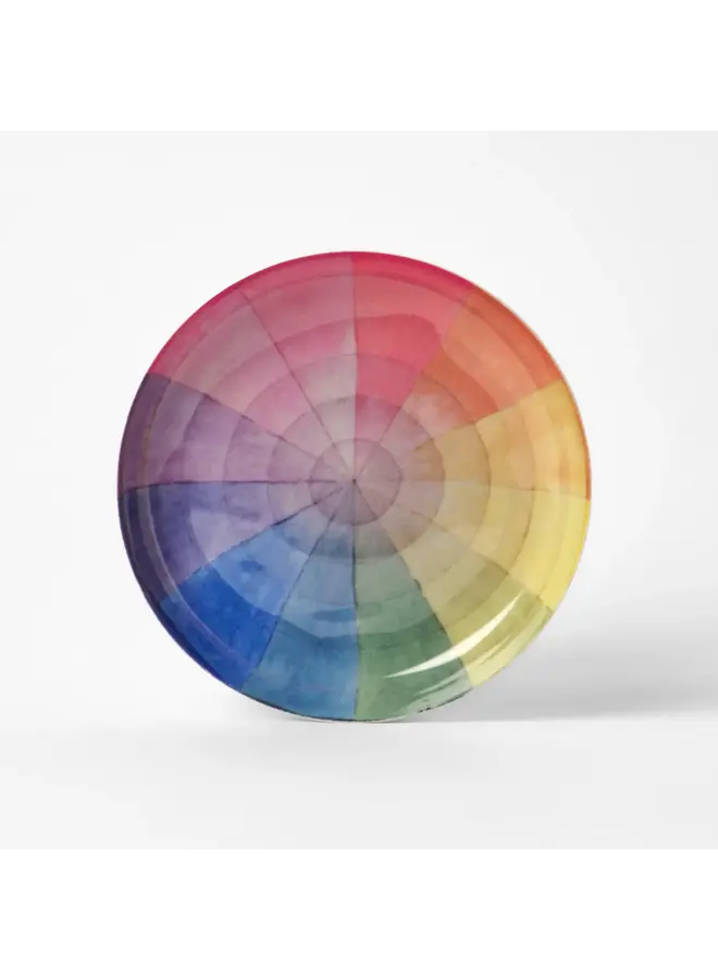 Colour Wheel RoundEnamel Tray