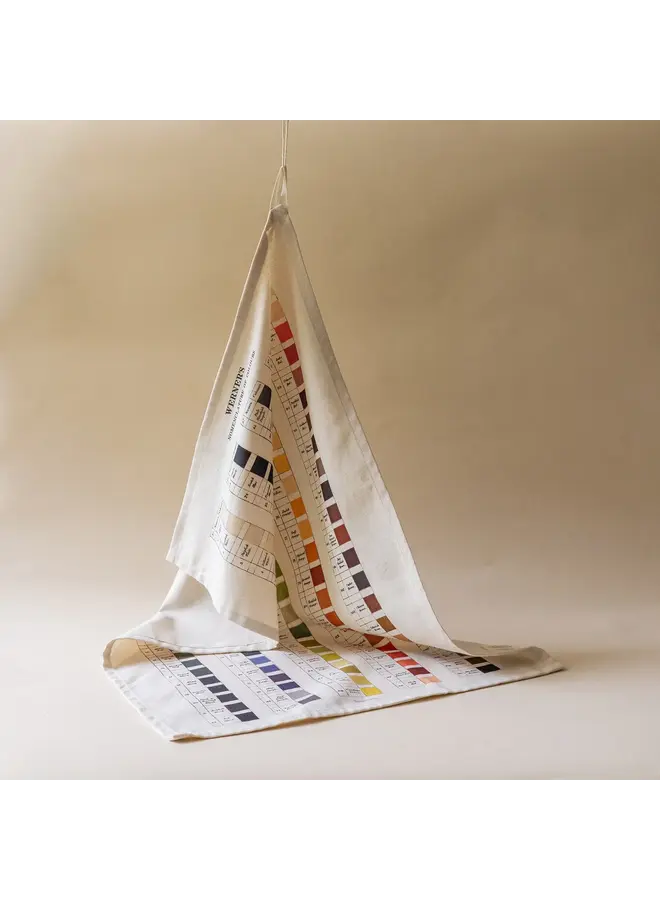 Nomenclature of  Colours Organic Cotton Tea Towel