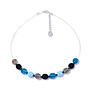 Copy of Seagreen Sparkle Agate Full Necklace