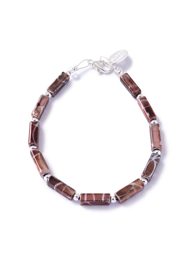 Armband aus geschmolzener Bronze