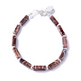 Bracelet en bronze fondu