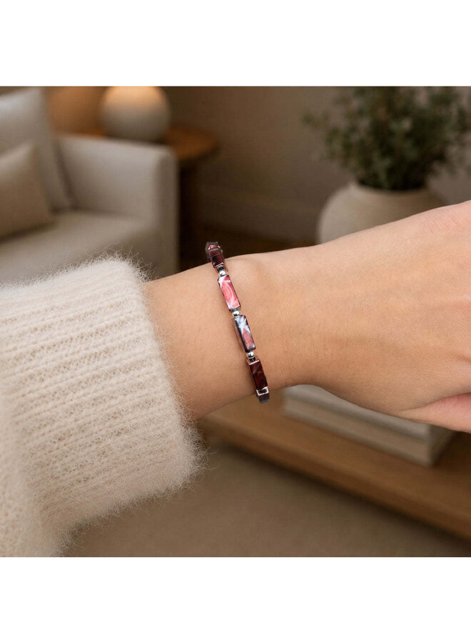 Armband aus geschmolzener Bronze