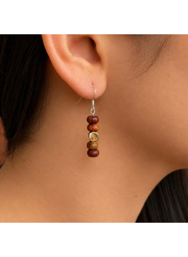 Jasper Pebbles Earrings