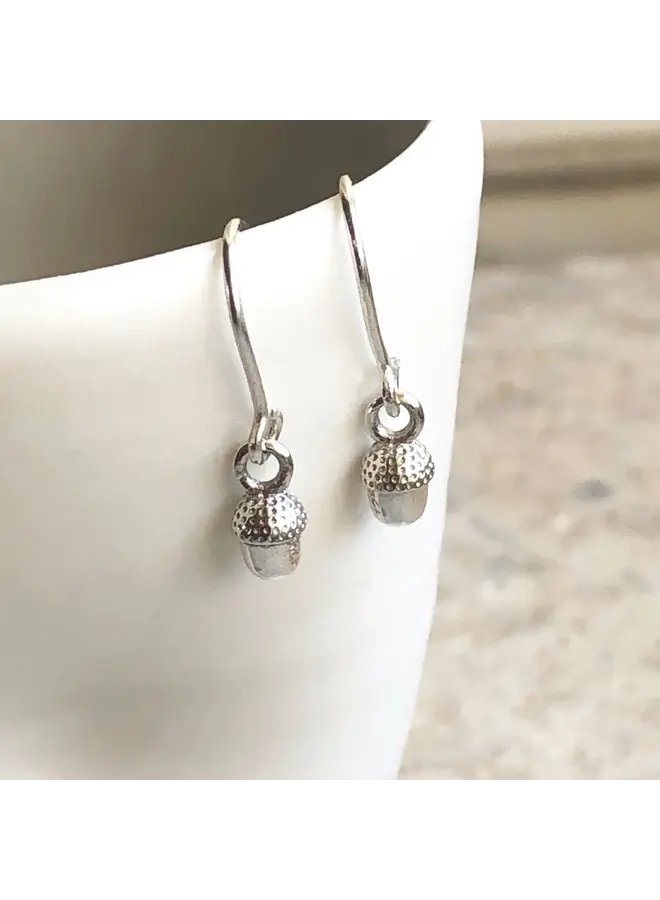 Copy of Half Hoop Silver Earrings 240