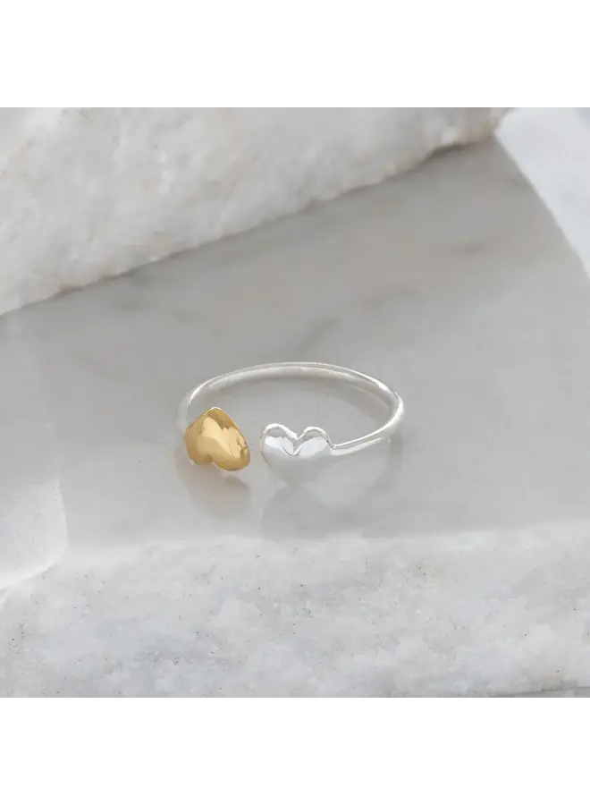 Copy of Turquoise  Silver Stacking Ring  S 218