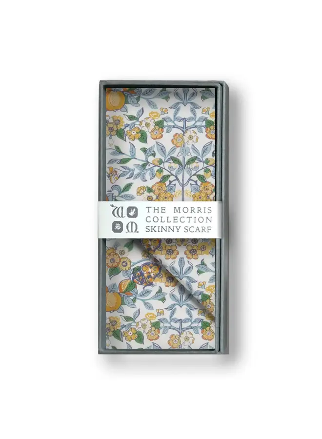 Orchard Skinny Scarf - Morris Collection Boxed 247